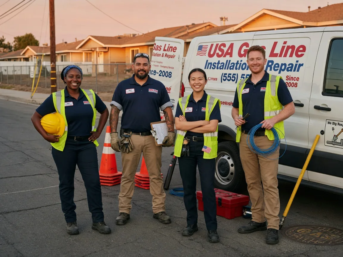 Gas Line Installation company in Slidell, TX